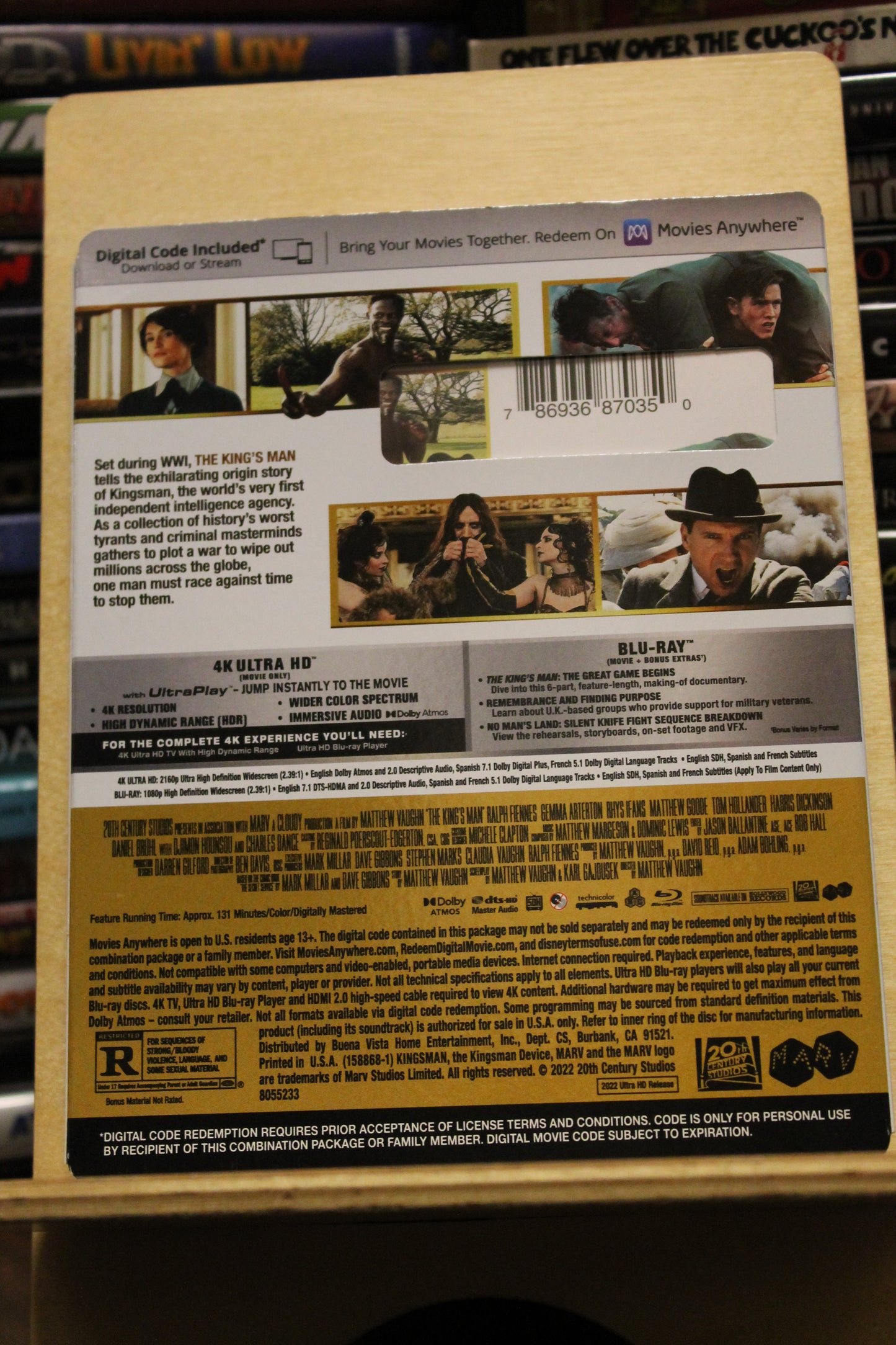The Kingsman 4K Ultra HD
