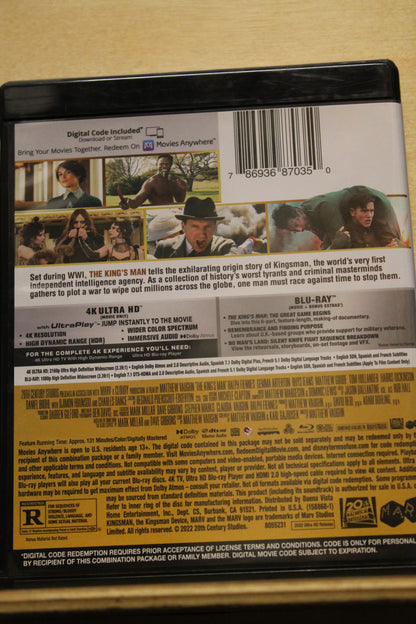 The Kingsman 4K Ultra HD