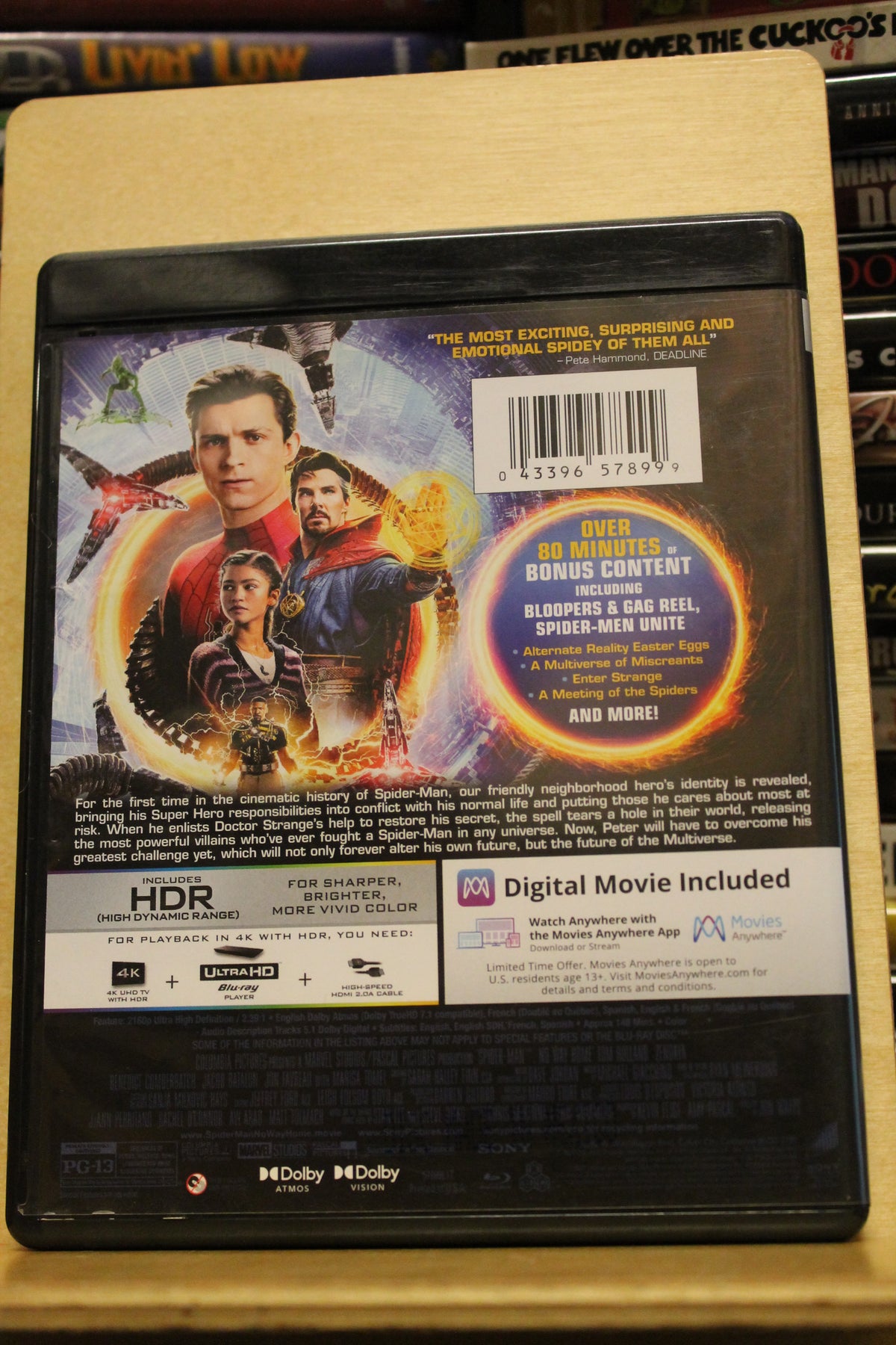 Spider-Man: No Way Home 4K UHD