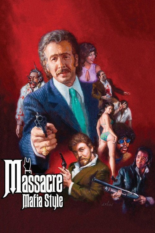 Massacre Mafia Style Blu-ray poster