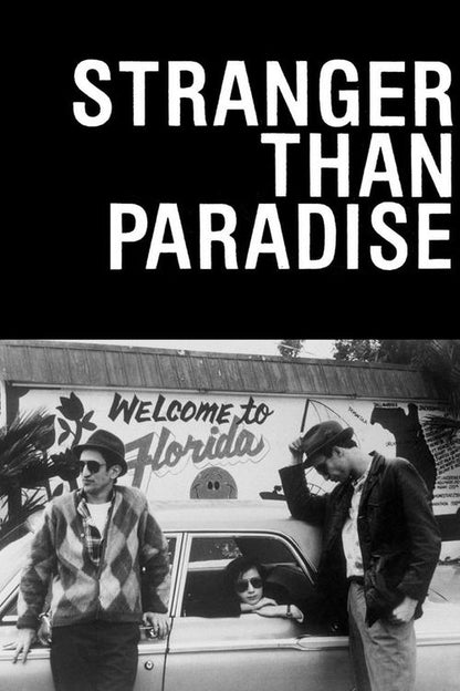 Stranger Than Paradise Blu-ray poster