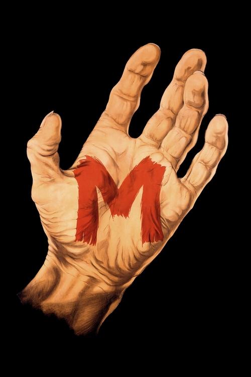 M Blu-ray poster