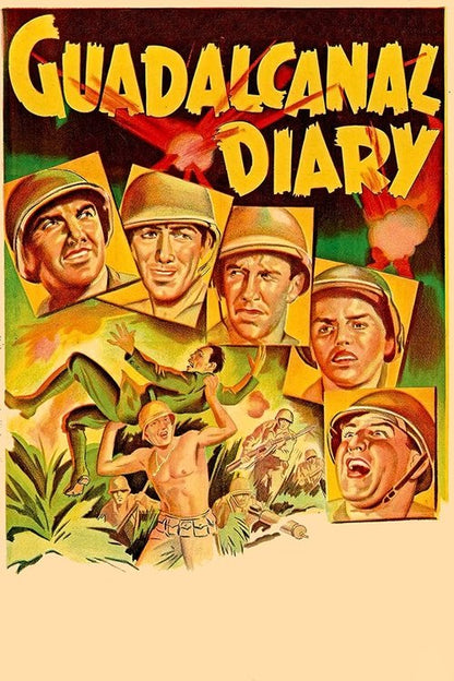 Guadalcanal Diary VHS poster