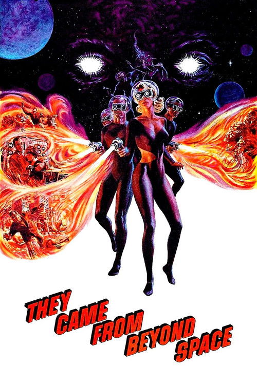 They Came from Beyond Space Blu-ray poster