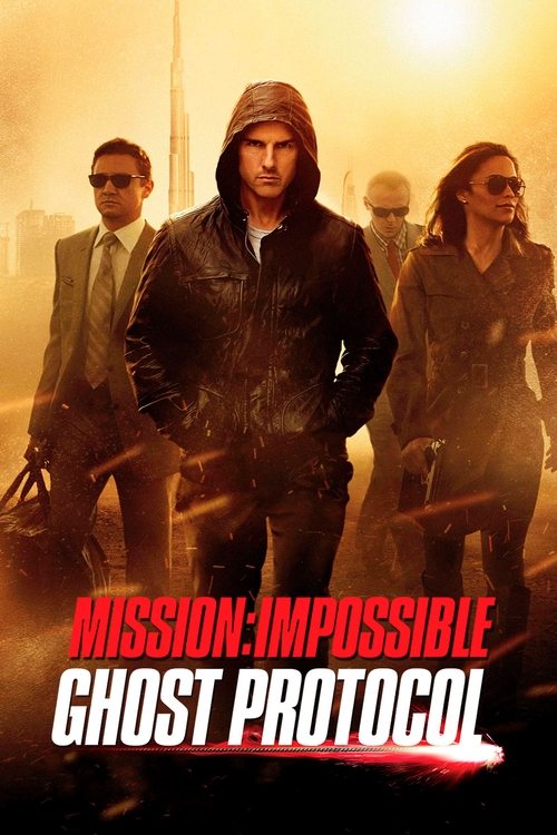 Mission: Impossible - Ghost Protocol 4K UHD poster