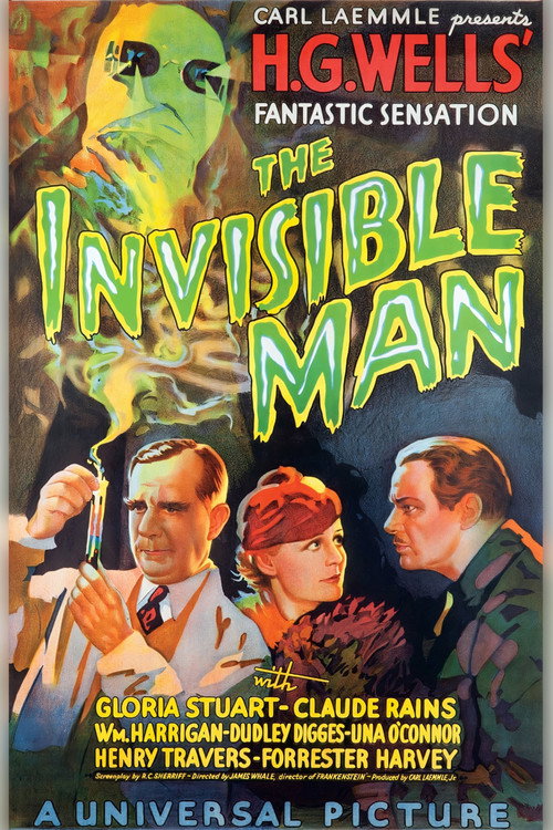 The Invisible Man Blu-ray poster