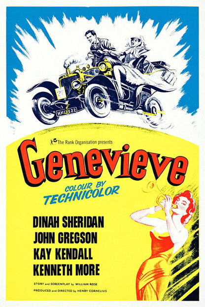 Genevieve DVD poster