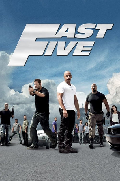 Fast Five 4K UHD poster