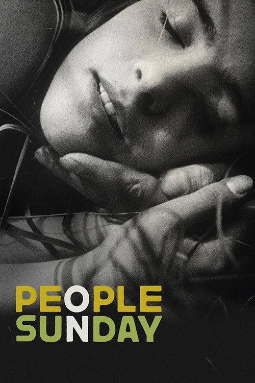 People on Sunday Blu-ray poster