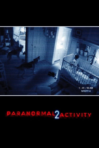 Paranormal Activity 2 Blu-ray poster