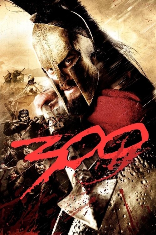 300 4K UHD poster