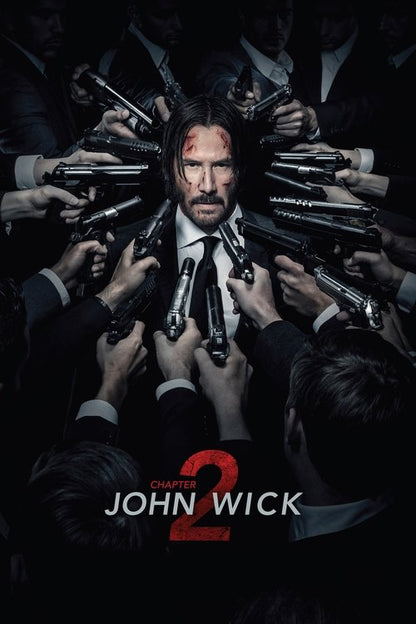 John Wick: Chapter 2 Blu-ray poster