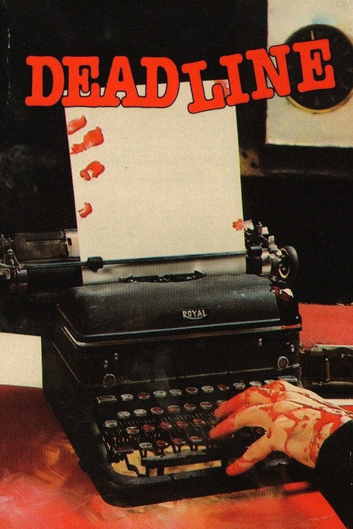 Deadline Blu-ray poster