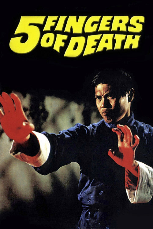 Five Fingers of Death DVD poster
