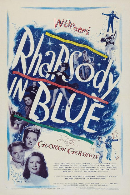 Rhapsody in Blue DVD poster