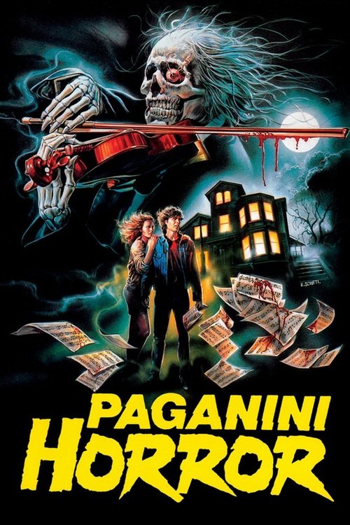 Paganini Horror Blu-ray poster