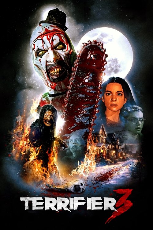 Terrifier 3 Blu-ray poster