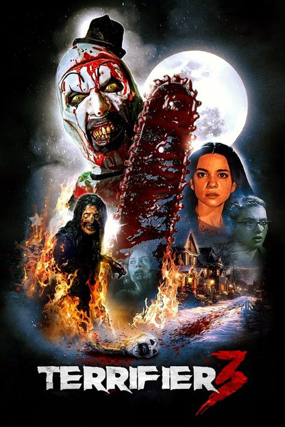 Terrifier 3 Blu-ray poster