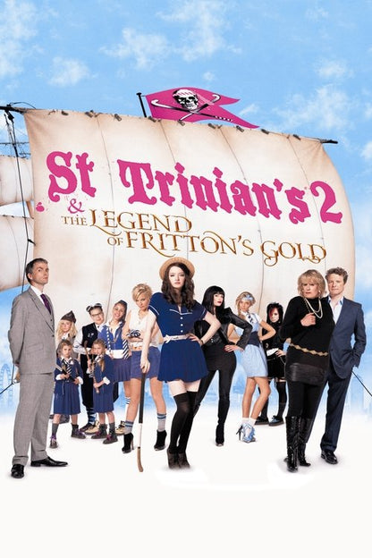 St Trinian's 2: The Legend of Fritton's Gold DVD poster