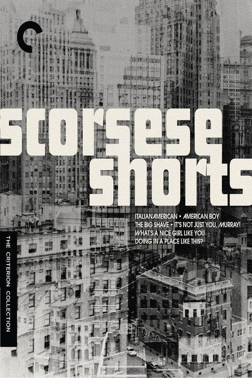 Scorsese Shorts Blu-ray poster
