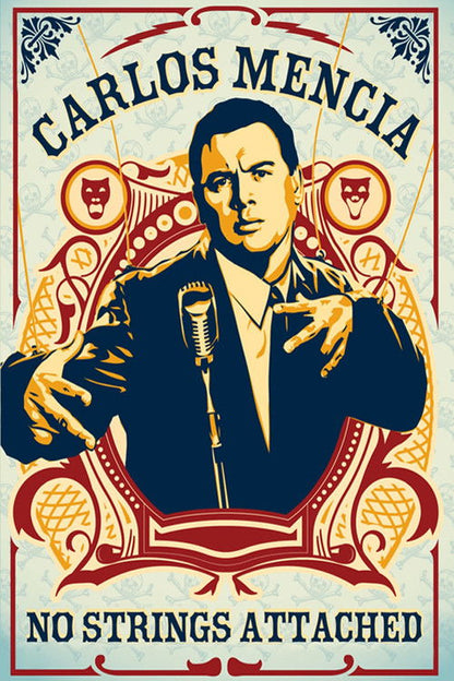 Carlos Mencia: No Strings Attached DVD poster