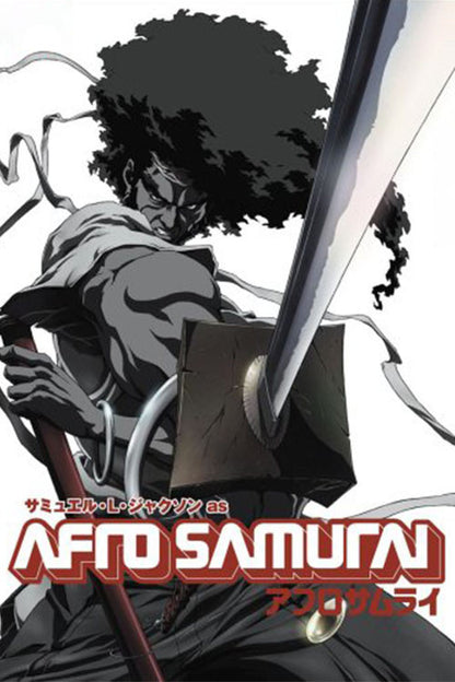 Afro Samurai the Movie DVD poster