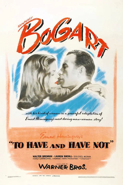 To Have and Have Not DVD poster
