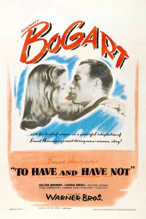 To Have and Have Not DVD poster
