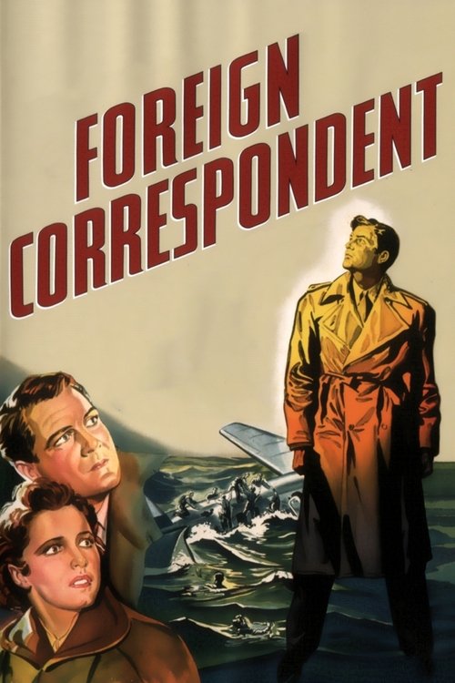Foreign Correspondent Blu-ray poster