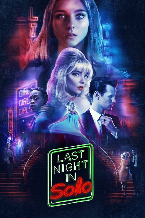 Last Night in Soho Blu-ray poster