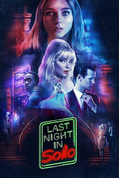 Last Night in Soho Blu-ray poster