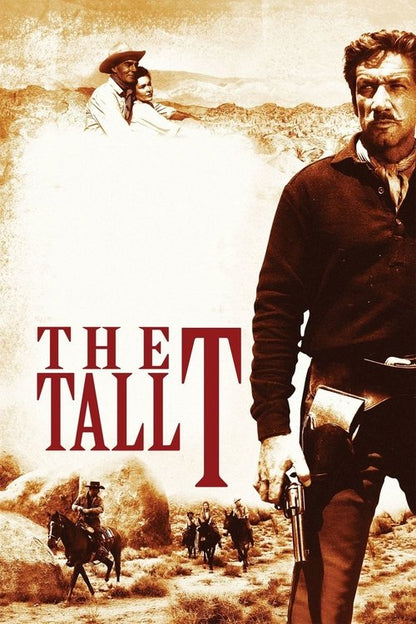 The Tall T Blu-ray poster