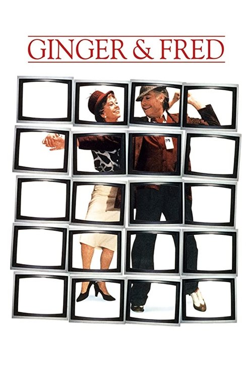 Ginger and Fred VHS poster