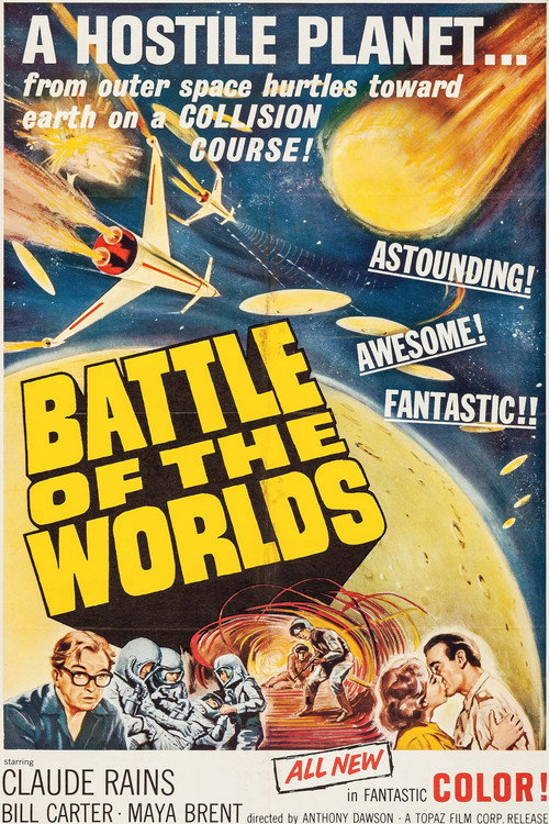Battle of the Worlds Blu-ray poster