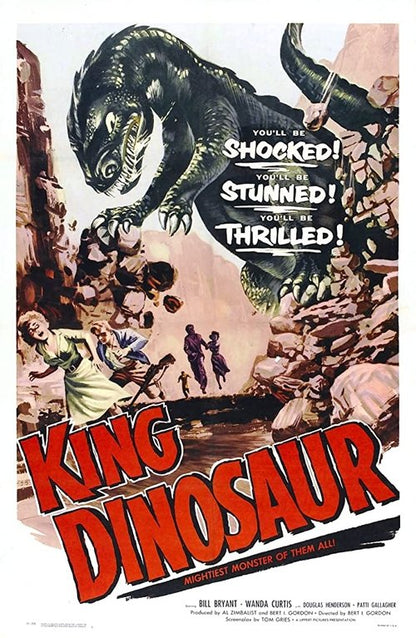 King Dinosaur Blu-ray poster