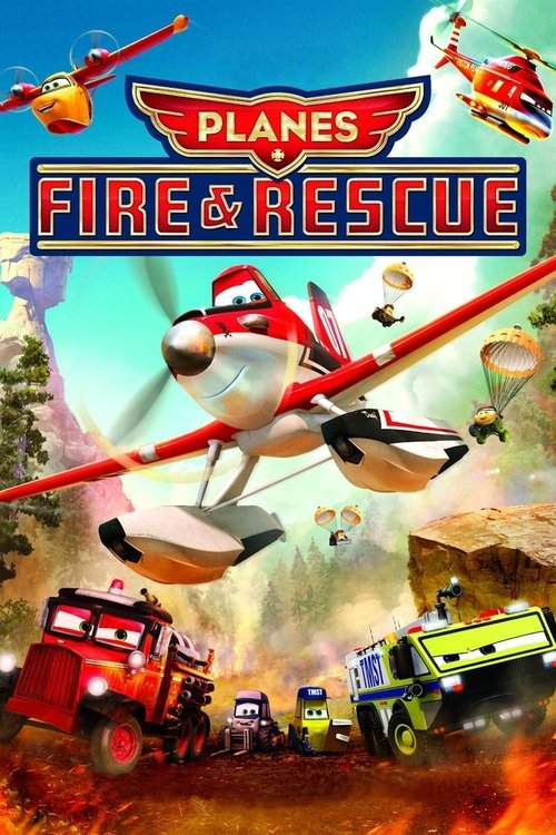 Planes: Fire & Rescue Blu-ray poster