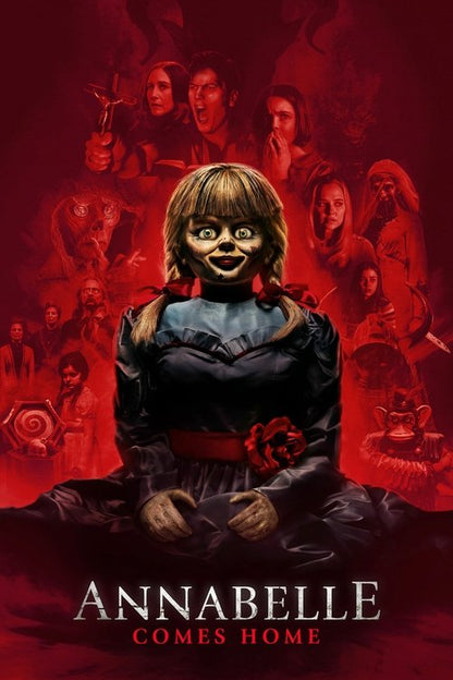 Annabelle Comes Home Blu-ray poster
