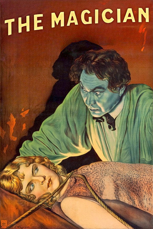 The Magician DVD poster