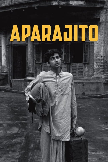 Aparajito VHS poster