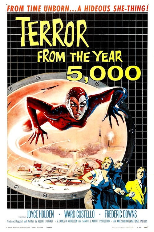 Terror from the Year 5000 DVD poster