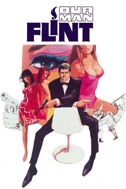 Our Man Flint Blu-ray poster