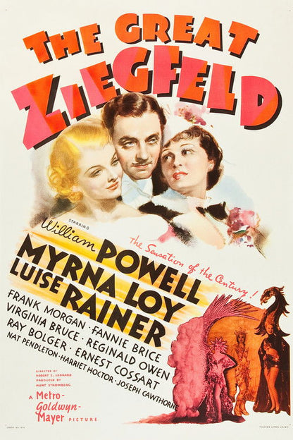 The Great Ziegfeld DVD poster
