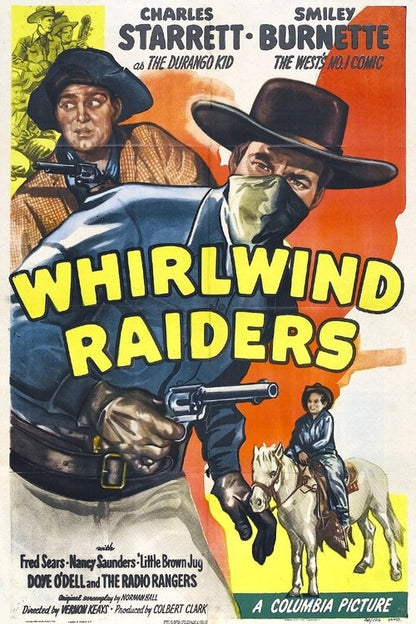 Whirlwind Raiders VHS poster