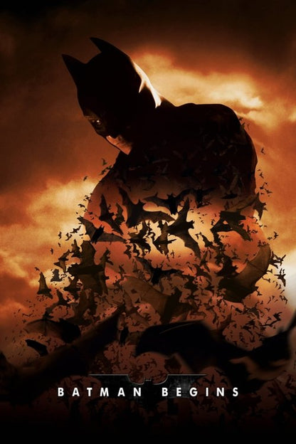 Batman Begins Blu-ray poster