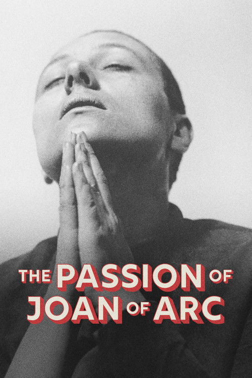 The Passion of Joan of Arc Blu-ray poster
