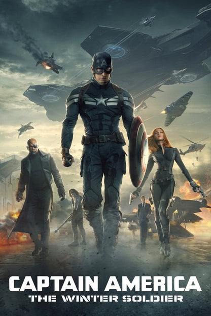Captain America: The Winter Soldier 4K UHD poster
