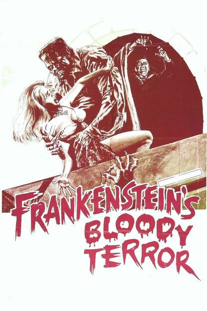 Frankenstein's Bloody Terror DVD poster