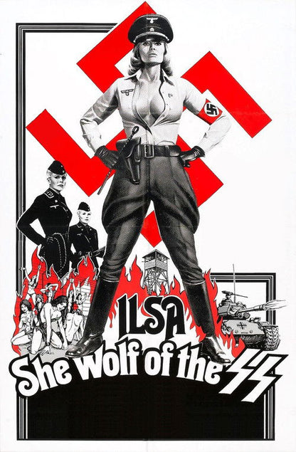 Ilsa: She Wolf of the SS DVD poster