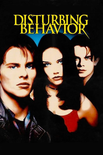 Disturbing Behavior DVD poster