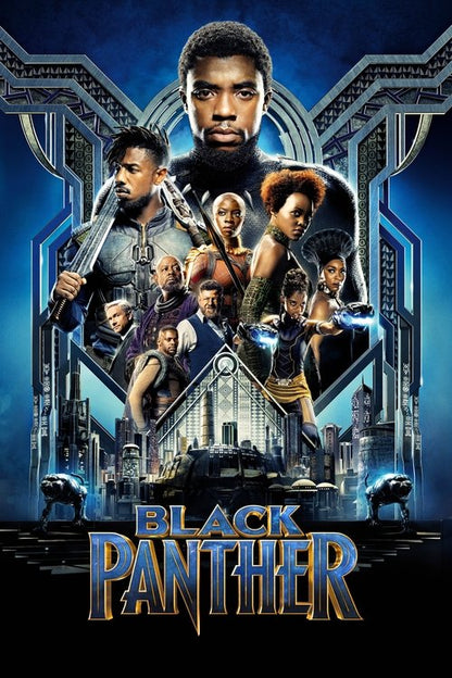Black Panther 4K UHD poster